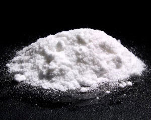 AM-2201 synthetic cannabinoid displayed on table