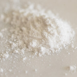 image of white powdered fentanyl
