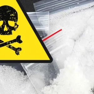 Isotonitazene crystalline powder